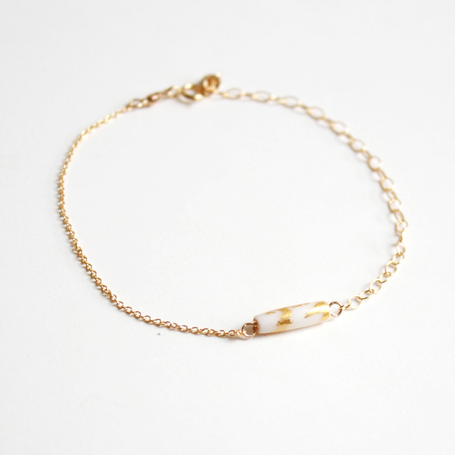 Buy Medium Golden Simple Chain Bracelet