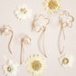 Flower Pearl Earrings - Small