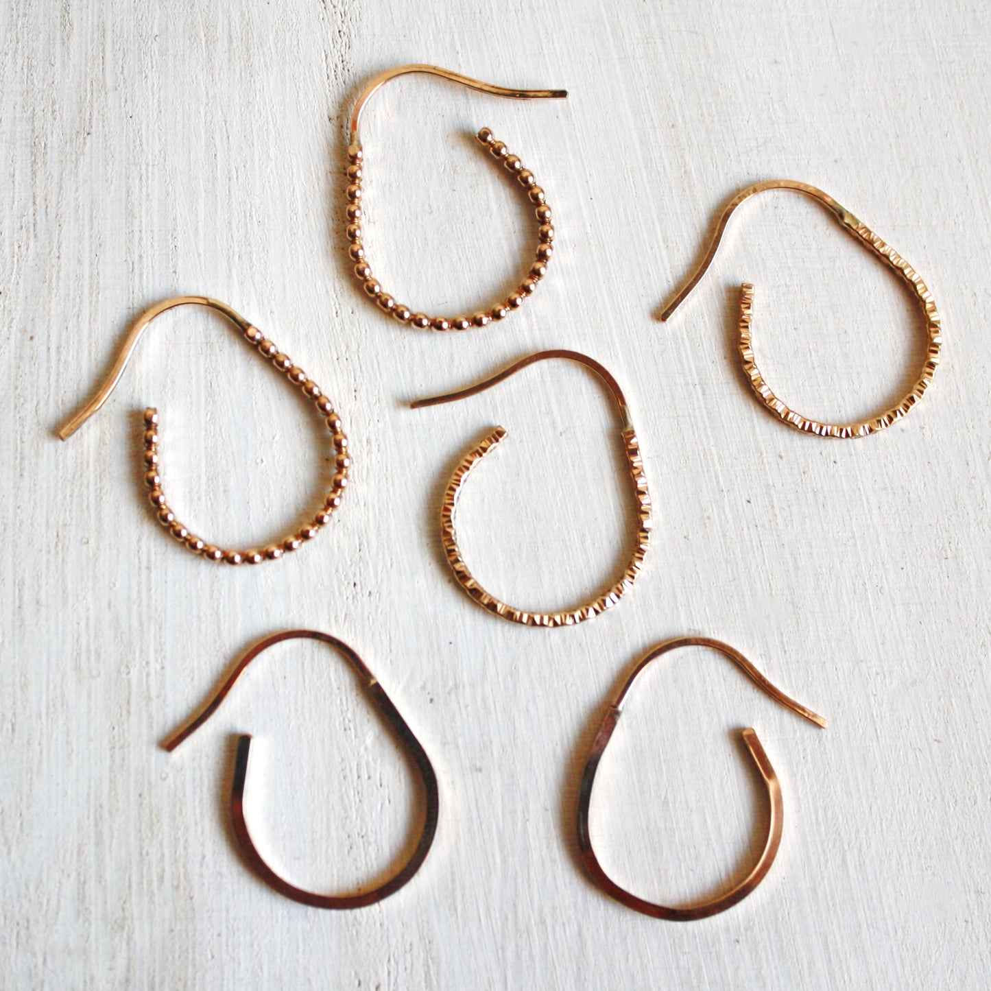 Small Oval Hoop Earrings