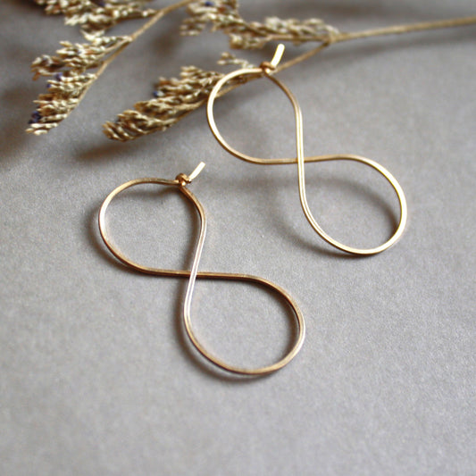 infinity earrings