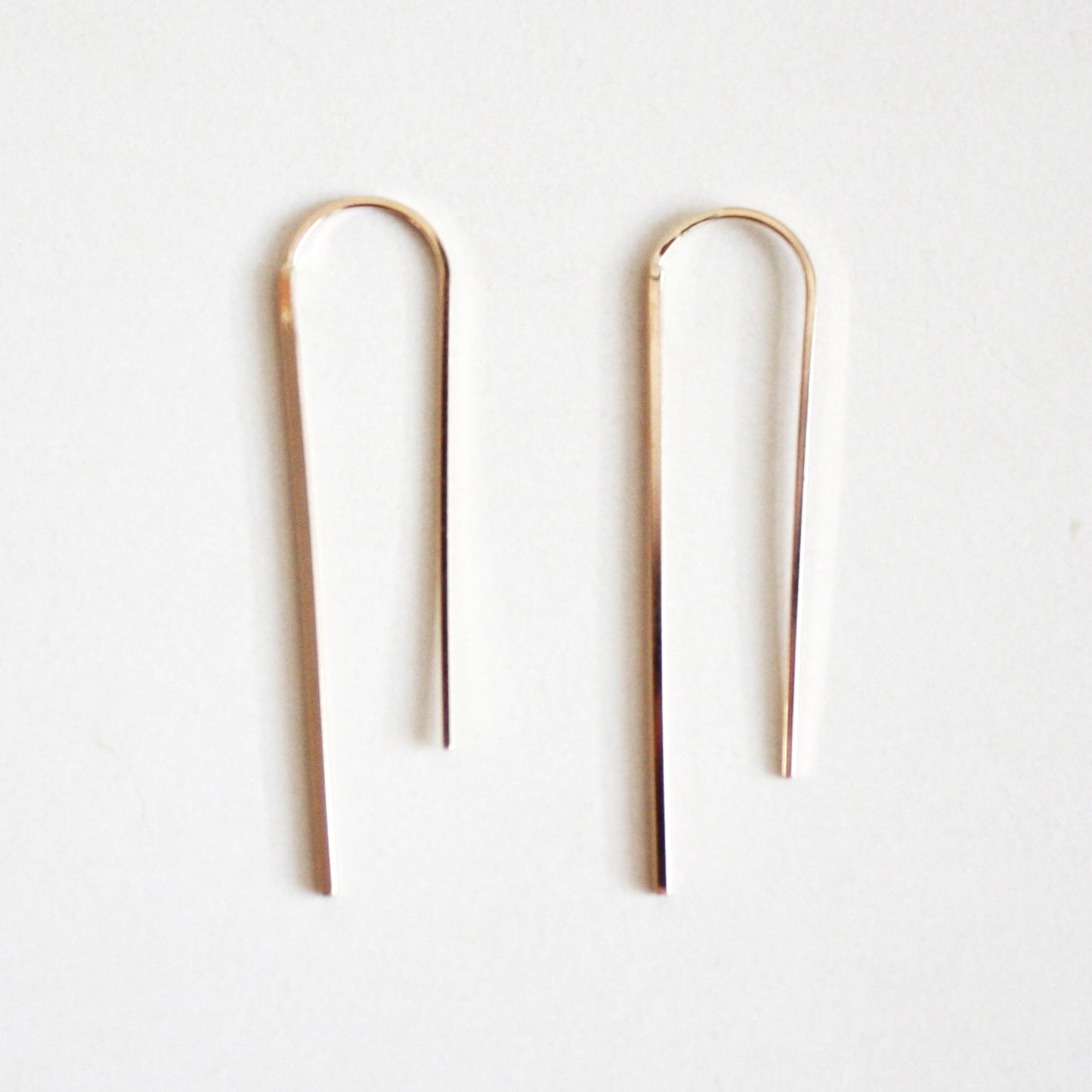 Long Arc Threader Earrings