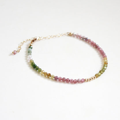 Multicolor Tourmaline Bracelet