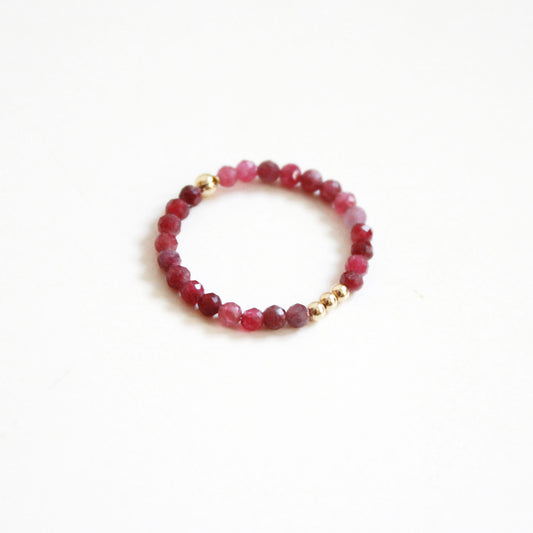 Gemstone Ring - Pink Tourmaline