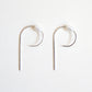 Pearl Threader Earrings - P