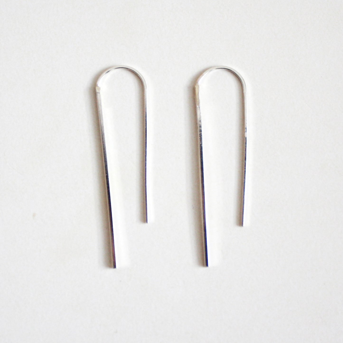 Long Arc Threader Earrings