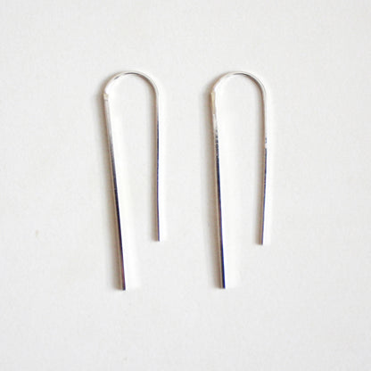 Long Arc Threader Earrings