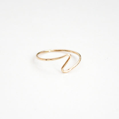 Hammered Ring - Wavy